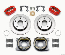 गैलरी व्यूवर में इमेज लोड करें, Wilwood Dynapro Lug Mount P/S Park Brake Kit Red Big Ford New 2.38in Off Bronco 5 x 5.50