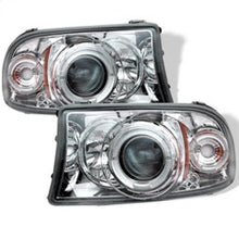 Laden Sie das Bild in den Galerie-Viewer, Spyder Dodge Dakota 97-04/Durango 98-03 1PC Projector Headlights LED Halo LED Chrm PRO-YD-DDAK97-C