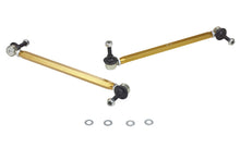Carica l&#39;immagine nel visualizzatore di Gallery, Whiteline 02-06 R53 &amp; 06+ R56 Mini Cooper S  Front Swaybar link kit-adjustable ball end links
