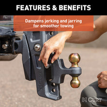 Carica l&#39;immagine nel visualizzatore di Gallery, Curt Rebellion XD 2.5in Cushion Hitch Ball Mount