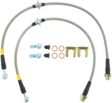 Charger l&#39;image dans la galerie, StopTech 93-01 Impreza Stainless Steel Front Brake Lines