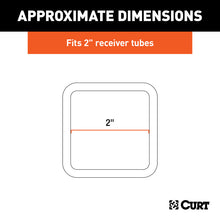 Carica l&#39;immagine nel visualizzatore di Gallery, Curt Raw Steel Receiver Tube Reinforcement Collar (Fits 2in Receiver)
