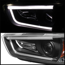 Laden Sie das Bild in den Galerie-Viewer, Spyder Dodge Charger 11-14 Projector Headlights Xenon/HID- Light DRL Blk PRO-YD-DCH11-LTDRL-HID-BK