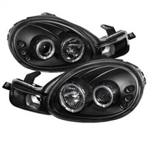 Laden Sie das Bild in den Galerie-Viewer, Spyder Dodge Neon 00-02 Projector Headlights LED Halo LED Black High H1 Low H1 PRO-YD-DN00-HL-BK