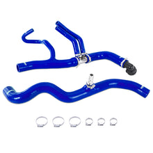 Carica l&#39;immagine nel visualizzatore di Gallery, Mishimoto 17-19 Ford Raptor 3.5L EcoBoost Blue Silicone Coolant Hose Kit