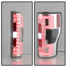 Charger l&#39;image dans la galerie, Spyder 17-18 Ford F-250 Super Duty (Excl LED Models) LED Tail Lights - Chrome (ALT-YD-FS17-LED-C)