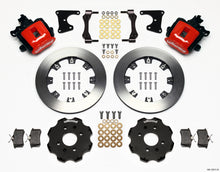 गैलरी व्यूवर में इमेज लोड करें, Wilwood Combination Parking Brake Rear Kit 12.19in Red Civic / Integra Drum 2.71 Hub Offset