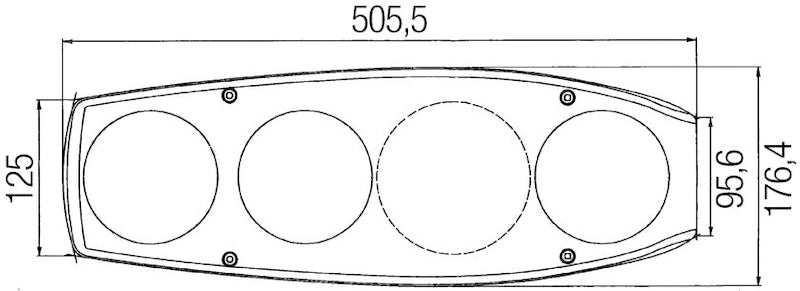 Hella Lamp Srbblzr Smlr Rh Mg12 2Vp