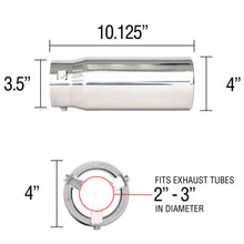 Laden Sie das Bild in den Galerie-Viewer, Spectre Exhaust Tip 4in. Resonated