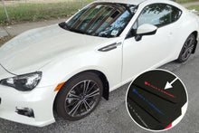 Carica l'immagine nel visualizzatore di Gallery, Rally Armor 13+ Subaru BRZ / 13+ Scion FR-S UR Black Mud Flap w/ Red Logo