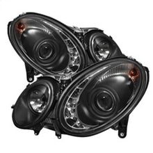 Cargar imagen en el visor de la galería, Spyder Mercedes Benz E-Class 03-06 Projector Xenon/HID Model- DRL- Blk PRO-YD-MBW21103-HID-DRL-BK
