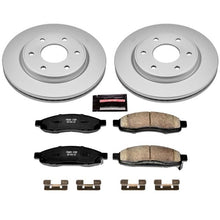 Carica l&#39;immagine nel visualizzatore di Gallery, Power Stop 05-07 Infiniti QX56 Front Z17 Evolution Geomet Coated Brake Kit