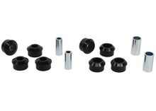 Charger l&#39;image dans la galerie, Whiteline Plus 7/94-9/89 Mazda 323 BA Rear Trailing Arm - Front &amp; Rear Bushing Kit
