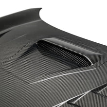Carica l'immagine nel visualizzatore di Gallery, Seibon 17-18 Honda Civic Type-R TS-Style Carbon Fiber Hood
