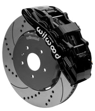 Carica l&#39;immagine nel visualizzatore di Gallery, Wilwood SX6R Front Brake Kit 15in SRP Slotted/Drilled Black w/ Lines 14+ Chevy Corvette C7