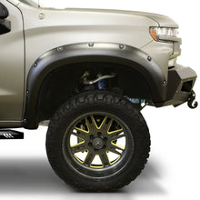 Laden Sie das Bild in den Galerie-Viewer, Lund 2019 Chevy Silverado 1500 RX-Rivet Style Textured Elite Series Fender Flares-Black (2Pc.Front)