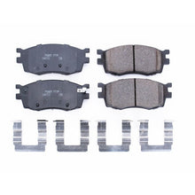 Carica l&#39;immagine nel visualizzatore di Gallery, Power Stop 06-11 Hyundai Accent Front Z17 Evolution Ceramic Brake Pads w/Hardware