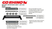 Laden Sie das Bild in den Galerie-Viewer, Go Rhino 10-19 Ram Ram 2500HD/3500HD BR10.5 Light bar mount