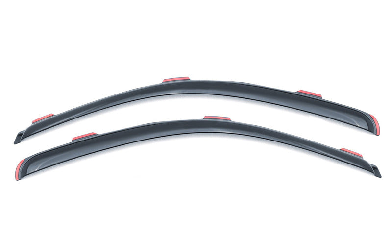 Lund 2017 Ford F-250 Super Duty Std. Cab Ventvisor Elite Window Deflectors - Smoke (2 Pc.)