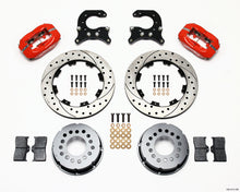 गैलरी व्यूवर में इमेज लोड करें, Wilwood Forged Dynalite P/S Rear Kit Drilled Red 58-64 Olds/Pontiac Ends