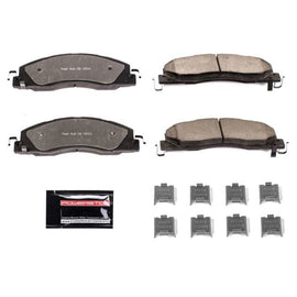 Power Stop 09-10 Dodge Ram 2500 Front Z36 Truck & Tow Brake Pads w/Hardware - 2to4wheels