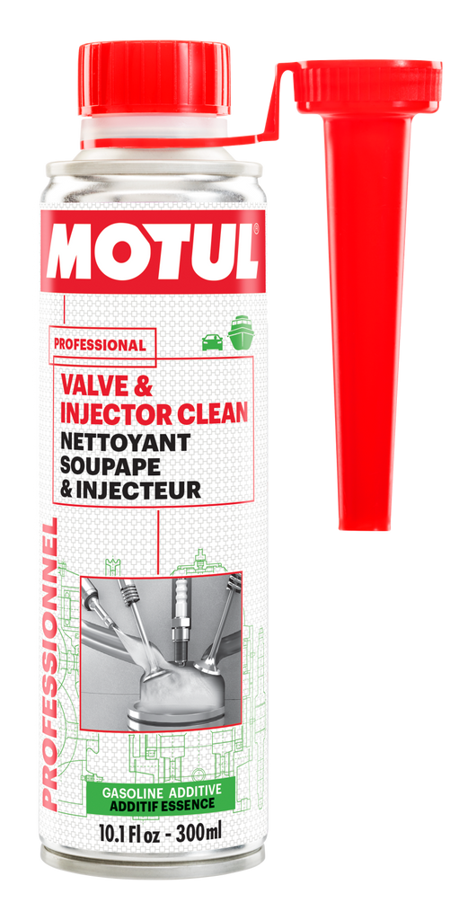 Motul 300ml Valve and Injector Clean Additive IMAGE 1