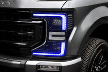 Cargar imagen en el visor de la galería, Oracle 20-22 Ford F-250/350 Super Duty Dynamic ColorSHIFT Headlight DRL Upgrade Kit w/Switchback