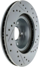 Laden Sie das Bild in den Galerie-Viewer, StopTech Select Sport 13-15 Subaru BRZ Slotted / Drilled Right Front Rotor