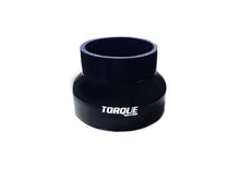 Cargar imagen en el visor de la galería, Torque Solution Transition Silicone Coupler: 3 inch to 4 inch Black Universal