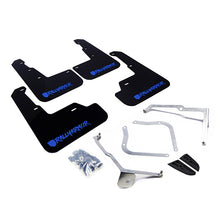 Load image into Gallery viewer, Rally Armor 15+ Subaru WRX &amp; STi Sedan Only UR Black Mud Flap w/ Blue Logo and Altered Font