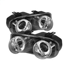 Carica l&#39;immagine nel visualizzatore di Gallery, Spyder Acura Integra 94-97 Projector Headlights LED Halo -Chrome High H1 Low 9006 PRO-YD-AI94-HL-C
