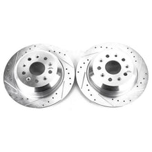 Carica l&#39;immagine nel visualizzatore di Gallery, Power Stop 18-19 Jeep Wrangler Rear Evolution Drilled &amp; Slotted Rotors - Pair