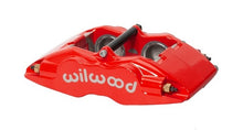गैलरी व्यूवर में इमेज लोड करें, Wilwood Caliper - FSLI4 - Red 1.62in Piston 1.25in Rotor