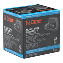 Carica l&#39;immagine nel visualizzatore di Gallery, Curt Pintle Mount Lunette Eye (60000lbs 3in I.D.)
