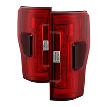 Charger l&#39;image dans la galerie, Spyder 17-18 Ford F-250 SD (w/Blind Spot Sensor) LED Tail Lights - Red Clr (ALT-YD-FS17BS-LED-RC)