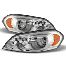 Carica l&#39;immagine nel visualizzatore di Gallery, Xtune Chevy Impala 06-13 Monte Carlo 06-07 Crystal Headlights Chrome HD-JH-CIM06-AM-C