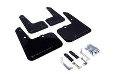Laden Sie das Bild in den Galerie-Viewer, Rally Armor 12-13 Hyundai Veloster UR Black Mud Flap w/ Grey Logo