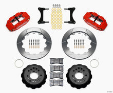 गैलरी व्यूवर में इमेज लोड करें, Wilwood Narrow Superlite 6R Front Hat Kit 12.88in Red 93-96 Mazda RX7