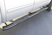 Laden Sie das Bild in den Galerie-Viewer, Lund 01-13 Chevy Silverado 1500 Crew Cab 5in. Oval Curved Steel Nerf Bars - Black