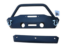 Load image into Gallery viewer, DV8 Offroad 07-18 Jeep Wrangler JK FS-16 Steel Stubby Front Bumper w/ Fog Lights