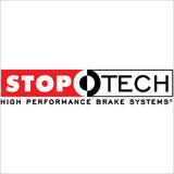 StopTech 08-14 Mitsubishi Evo X Front Street Slotted Brake Kit