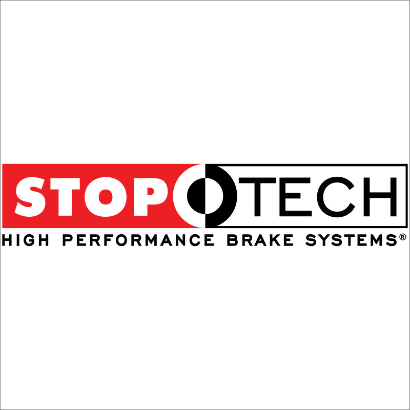 StopTech BBK 01-07 BMW M3 (E46) Front ST-40 Red Caliper Zinc Slotted 332x32 Rotors