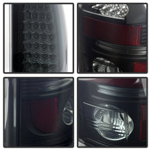 Carica l&#39;immagine nel visualizzatore di Gallery, Spyder Chevy Silverado 1500 99-02 (Not Fit Stepside) LED Tail Lights Blk Smke ALT-YD-CS99-LED-BSM