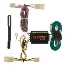 Load image into Gallery viewer, Curt 09-12 Hyundai Santa Fe Custom Wiring Harness (4-Way Flat Output)