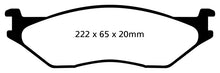 Laden Sie das Bild in den Galerie-Viewer, EBC 02-05 Ford Econoline E550 Yellowstuff Front Brake Pads
