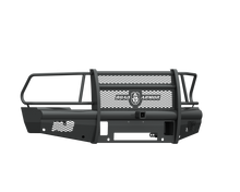 Laden Sie das Bild in den Galerie-Viewer, Road Armor 10-18 Dodge 2500 Vaquero Front Bumper Full Guard 2in Receiver - Tex Blk