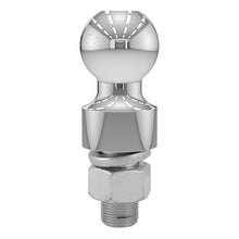 Load image into Gallery viewer, Curt 2in Trailer Ball (1in x 2-1/8in Shank 1in Rise 6000lbs Chrome)