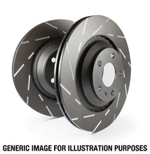 Carica l&#39;immagine nel visualizzatore di Gallery, EBC 82-87 Buick Regal USR Slotted Front Rotors