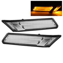 Charger l&#39;image dans la galerie, Xtune Porsche 911 997 05-07 Side Marker Light Amber LED Clear SML-ON-P99705-AMLED-C