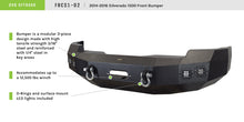 Load image into Gallery viewer, DV8 Offroad 14-18 Chevrolet Silverado 1500 Front Bumper
